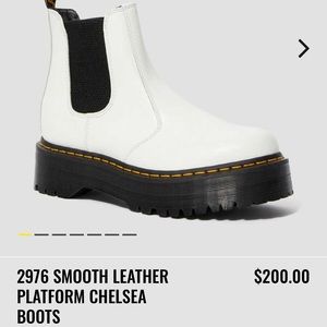 Doc Marten Quad Platform Chelsea Boots